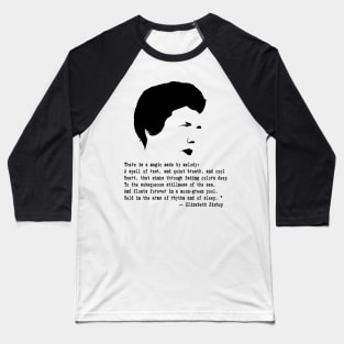 Elizabeth Bishop Baseball T-Shirt